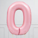 Number Pale Pink Large Shape Balloon