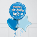 Happy Birthday Uncle Inflated Foil Balloons