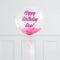 Personalised Party Girl Confetti Bubble Balloon