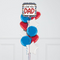 Love You Dad Happy Father's Day Inflated Foil Balloon Bunch