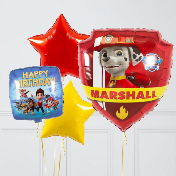 Marshall Paw Patrol Birthday Balloon Package