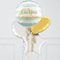 On Your Communion Baby Blue Inflated Foil Balloon Bunch