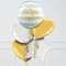 On Your Communion Baby Blue Inflated Foil Balloon Bunch