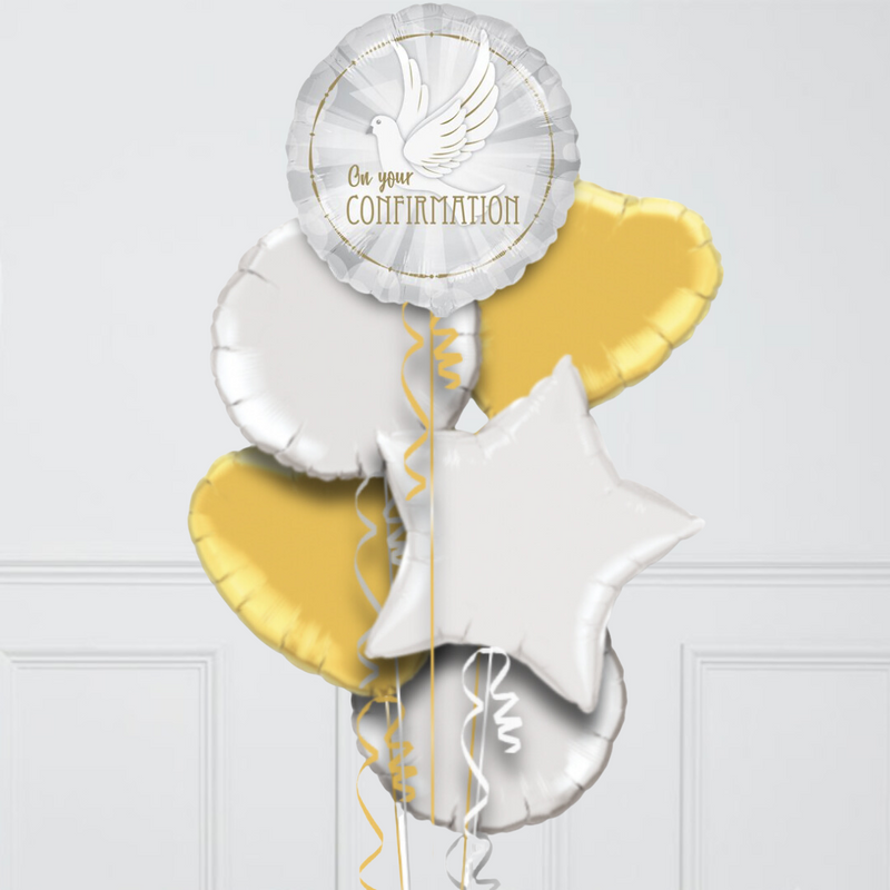 On Your Confirmation Foil Balloons Bunch
