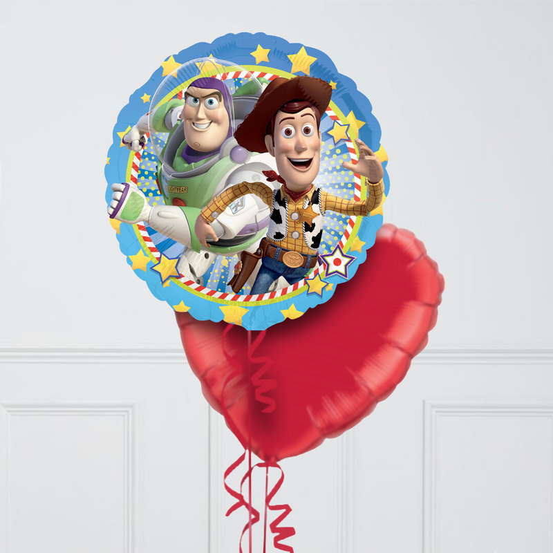 Woody Toy Story Birthday Inflated Balloon Bunch