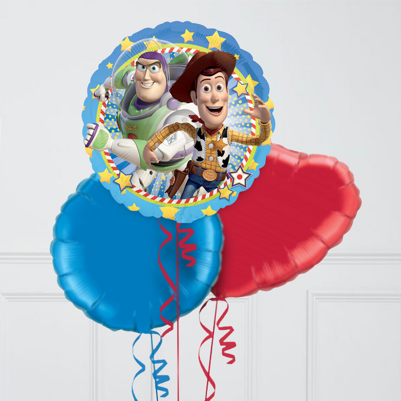 Woody Toy Story Birthday Inflated Balloon Bunch
