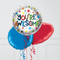 You're Awesome Hearts Inflated Foil Balloon Bunch