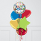 You're Awesome Hearts Inflated Foil Balloon Bunch